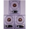 Image 2 : Lot of 2003-S to 2005-S Proof Lincoln Memorial Cent Coins PCGS PR69RD DCAM