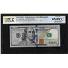 Image 1 : 2017A $100 Federal Reserve Bank Note PCGS Gem Uncirculated 65PPQ Fancy Serial