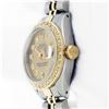 Image 5 : Rolex Ladies Two Tone Champagne Diamond Datejust Wristwatch