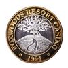 Image 2 : .999 Fine Silver Foxwoods Resort & Casino, CT $10 Casino Limited Edition Gaming Token