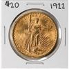 Image 1 : 1922 $20 St. Gaudens Double Eagle Gold Coin