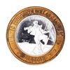 Image 1 : .999 Silver Aladdin Resort Casino Las Vegas, NV $10 Limited Edition Gaming Token