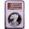 Image 1 : 2012-S $1 Proof American Silver Eagle Coin NGC PF69 Ultra Cameo