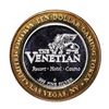 Image 2 : .999 Silver The Venetian Las Vegas Nevada $10 Casino Limited Edition Gaming Token