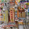 Image 2 : Charles Fazzino "NY Is" Limited Edition Serigraph On Paper