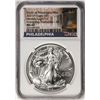 Image 1 : 2021-(P) Type 1 $1 American Silver Eagle Coin NGC MS69 Early Release Emergency Issue