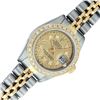 Image 2 : Rolex Ladies Two Tone Champagne Diamond Datejust Wristwatch