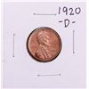 Image 1 : 1920-D Lincoln Wheat Cent Coin