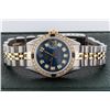 Image 8 : Rolex Ladies Two Tone Blue Diamond & Sapphire Datejust Wristwatch