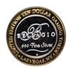 Image 2 : .999 Fine Silver Bellagio Las Vegas, NV $10 Limited Edition Gaming Token