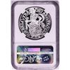 Image 2 : 2017 Netherlands Proof Lion Dollar Restrike Silver Coin NGC PF70 Ultra Cameo FDOI