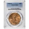 Image 1 : 1910-D $20 St Gaudens Double Eagle Gold Coin PCGS MS61
