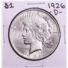 Image 1 : 1926-D $1 Peace Silver Dollar Coin