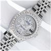 Image 2 : Rolex Ladies Stainless Steel Quickset Mother of Pearl Diamond Datejust Wristwatch