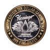 Image 2 : .999 Fine Silver Flamingo Hilton Laughlin, Nevada $10 Limited Edition Gaming Token