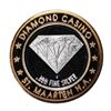 Image 1 : .999 Silver Diamond Casino $10 Casino Collectors Series Gaming Token