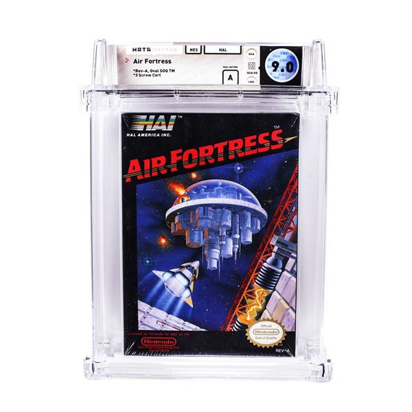 Air Fortress NES Nintendo Sealed Video Game WATA 9.0/A