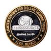 Image 2 : .999 Silver Stockmen's Elko, Nevada $10 Limited Edition Casino Gaming Token