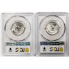 Image 2 : Lot of (2) 1962-D Washington Quarter Coins PCGS MS65