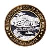 Image 2 : .999 Fine Silver Edgewater Laughlin, Nevada $10 Limited Edition Gaming Token