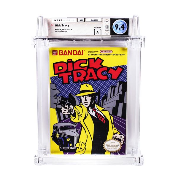Dick Tracy NES Nintendo Sealed Video Game WATA 9.4/A