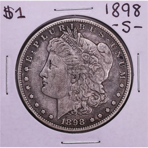 1898-S $1 Morgan Silver Dollar Coin