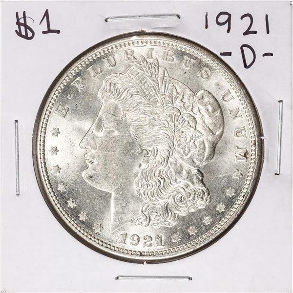 1921-D $1 Morgan Silver Dollar Coin