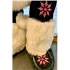 Image 2 : Ladies Manitobah Fur Mukluks Size 8 with crepe sole / very good condition
