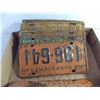 Image 2 : (11) Rusty Saskatchewan License Plates