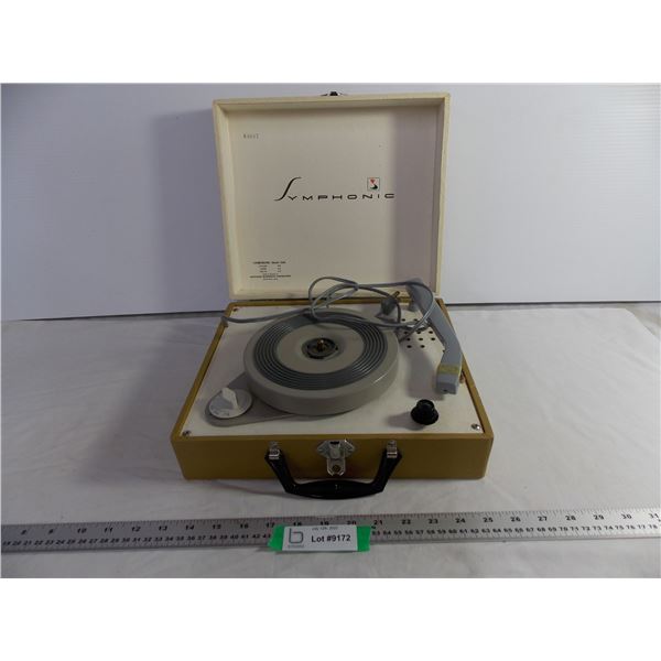 Symphonic Model 508 Record Player-working but hums, needs repair to needle