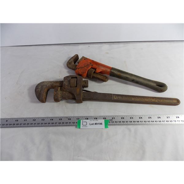 (2) Pipe Wrenches