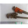 Image 2 : (2) Pipe Wrenches