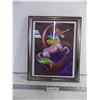 Image 1 : Framed Unicorn Diamond Art