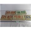 Image 1 : (5) SK License Plates