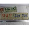 Image 2 : (5) SK License Plates