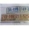 Image 2 : (5) SK License Plates