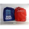 Image 1 : (2) Beer Brand Cooler Backpacks