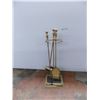 Image 1 : *Brass Fireplace Tools and Holder