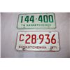 Image 2 : 1971,74,75,76 Saskatchewan License Plates