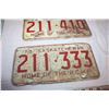 Image 4 : 1973,76 Saskatchewan License Plates