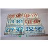 Image 1 : 1973,76 Saskatchewan License Plates