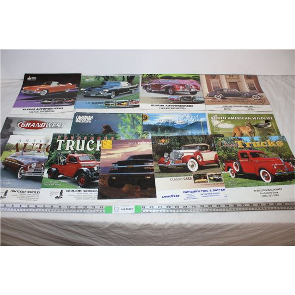 Classic Cars,Trucks,Misc Calendars