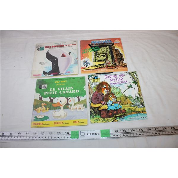 Children Story Books with records (4)