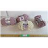 Image 1 : (4) chunky yarn rolls
