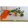 Image 1 : Go Diego Go Train Tracks and assorted train cars