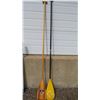 Image 1 : *(1) Fiberglass + (1) wood (for stand up paddling) - 7' long
