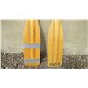 Image 2 : *(2) Wooden canoe paddles - 5' long