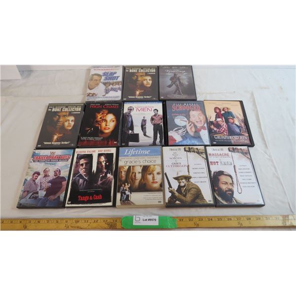 (13) assorted movies