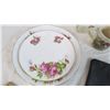 Image 2 : Moss Rose Bone China Tea cup and other dishes