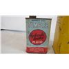 Image 2 : Old Vintage Hydraulic oil fluid tins